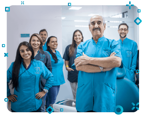 Equipo e instalaciones de Odontólogos La 73 en Medellín